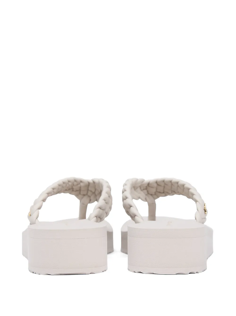 Tommy Hilfiger Sandalen met plateauzool Grijs