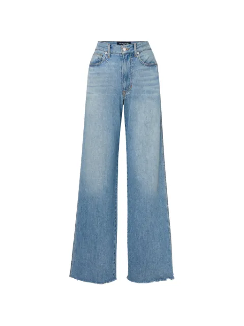Veronica Beard frayed-hem jeans