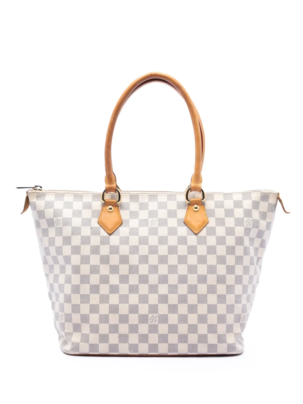 Louis Vuitton Pre-Owned 2007 Damier Azur Saleya MM tote bag - Bianco