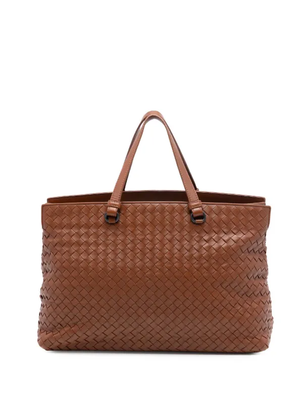 Bottega Veneta Pre-Owned 2012-2025 ナッパ イントレチャート トート