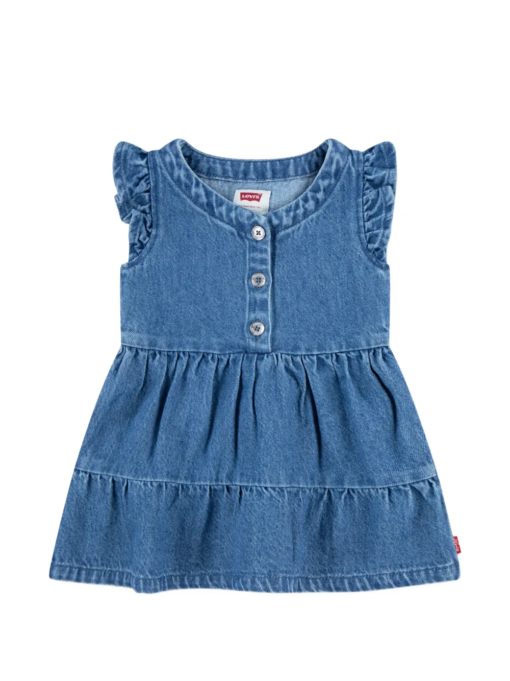 Ruffled Tiered Dress Set (Set Of Two)