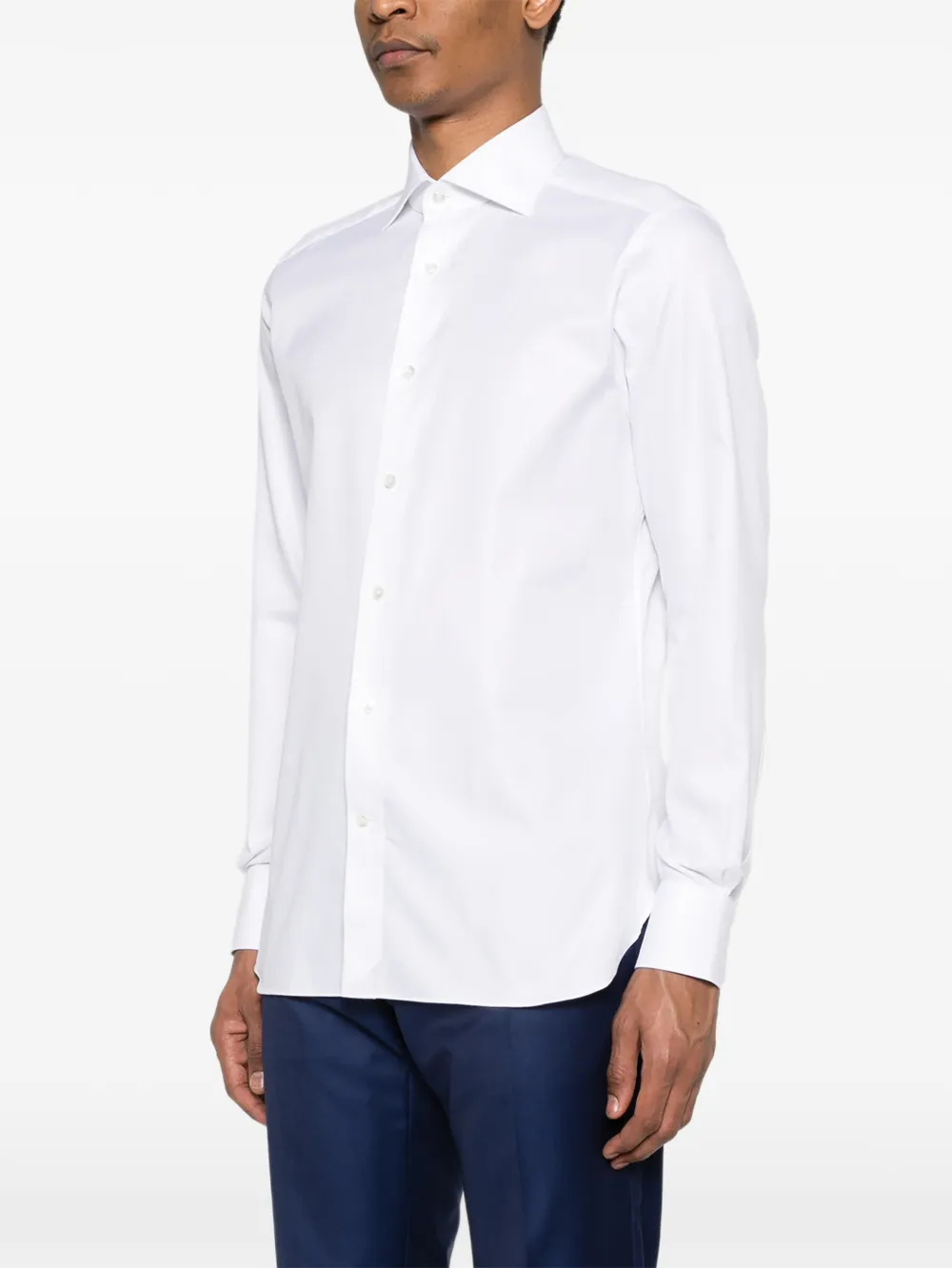 Zegna Overhemd met lange mouwen Wit