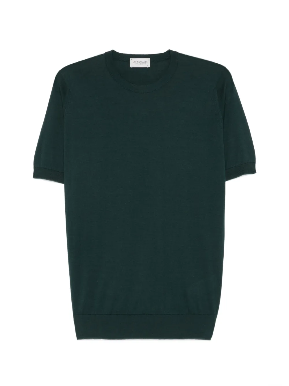 John Smedley Kempton fine-knit T-shirt - Verde