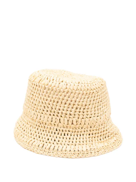 Max Mara woven bucket hat