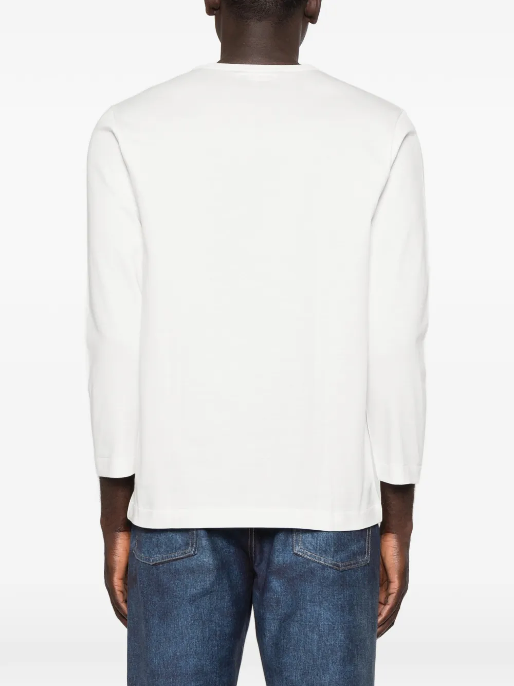 Junya Watanabe MAN T-shirt met lange mouwen Wit