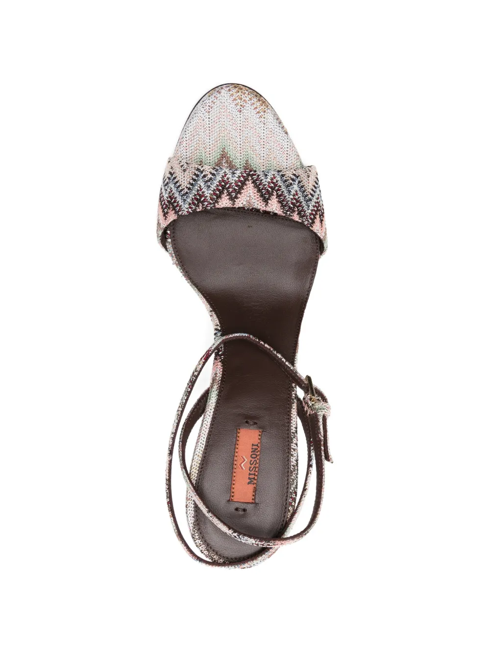 Missoni Sandalen met enkelbandje Beige