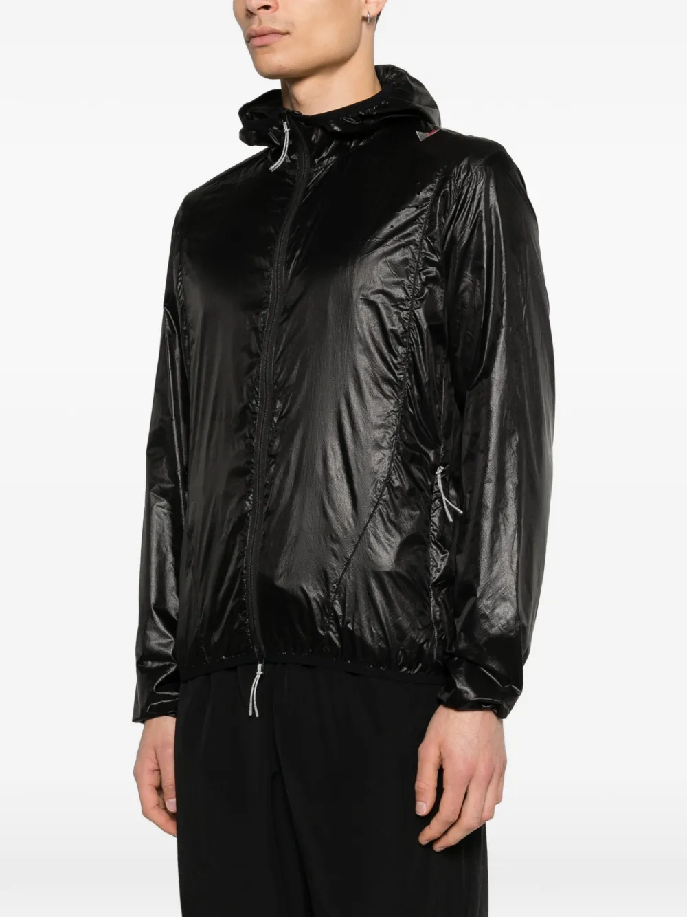  Roa Hooded Zip-fastening Jacket - Black 