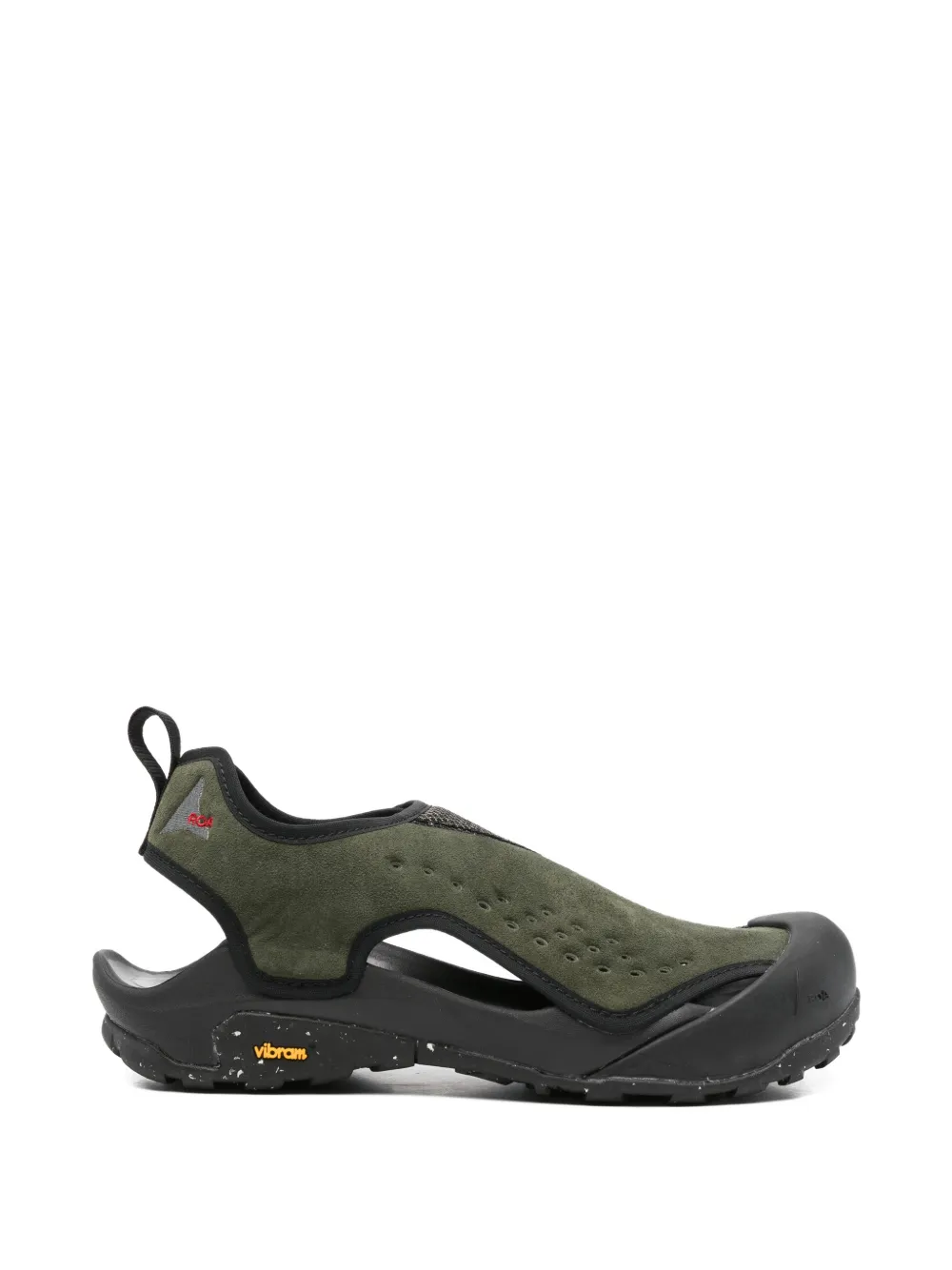 ROA Apry cut-out sandals - Verde