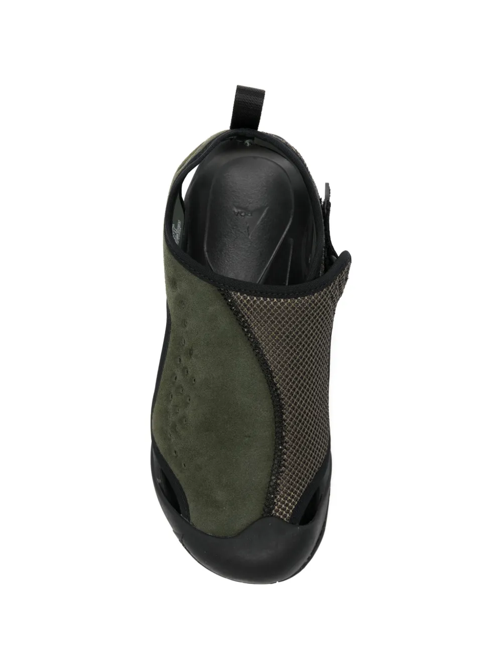 ROA Apry sandalen met uitgesneden details Groen