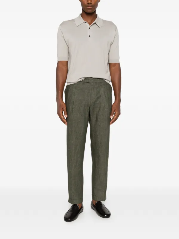John Smedley Isis Polo Shirt | Grey | FARFETCH