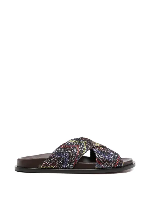 Missoni criss-cross-strap sandals