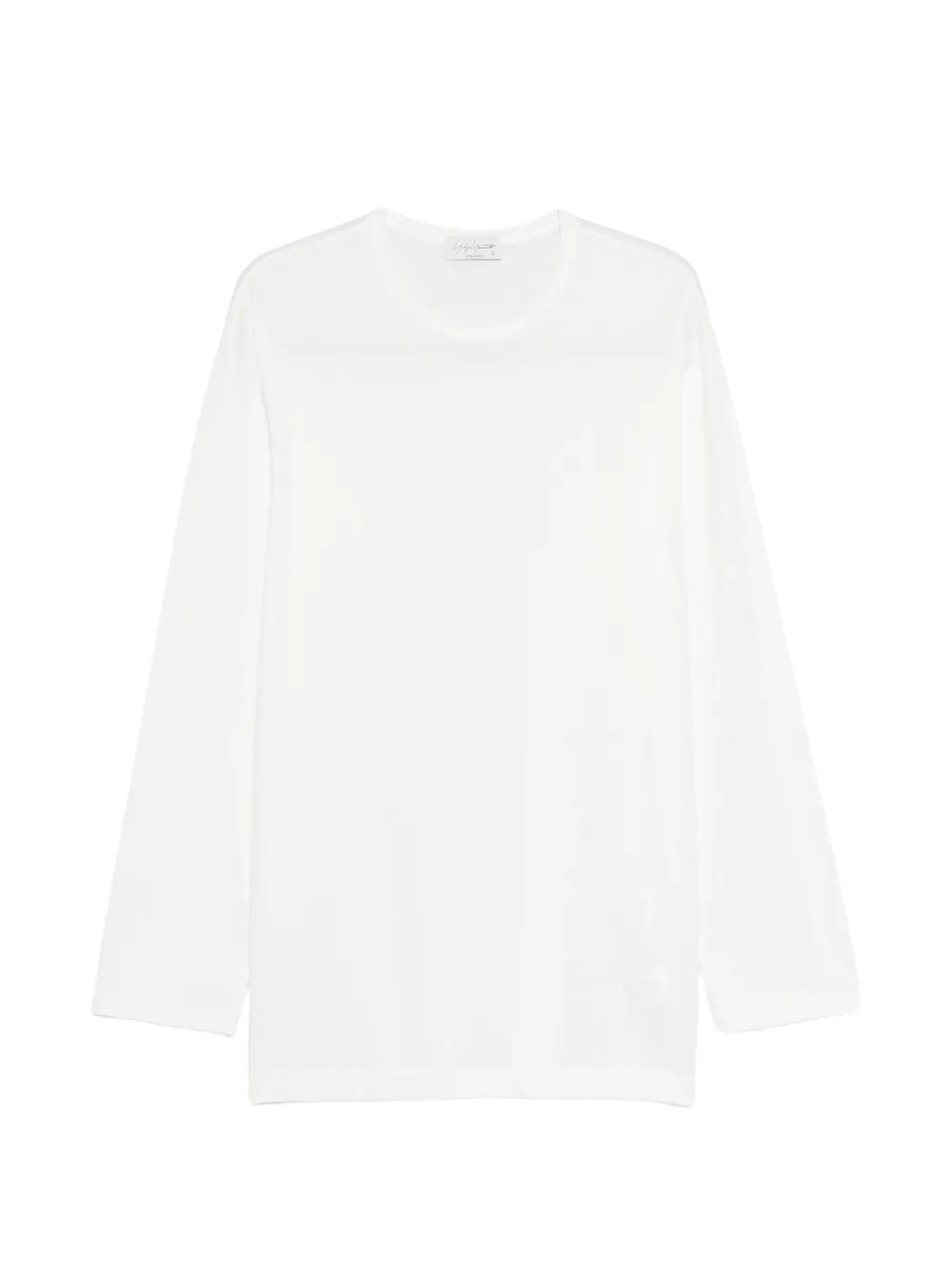 Yohji Yamamoto long-sleeve T-shirt - Bianco