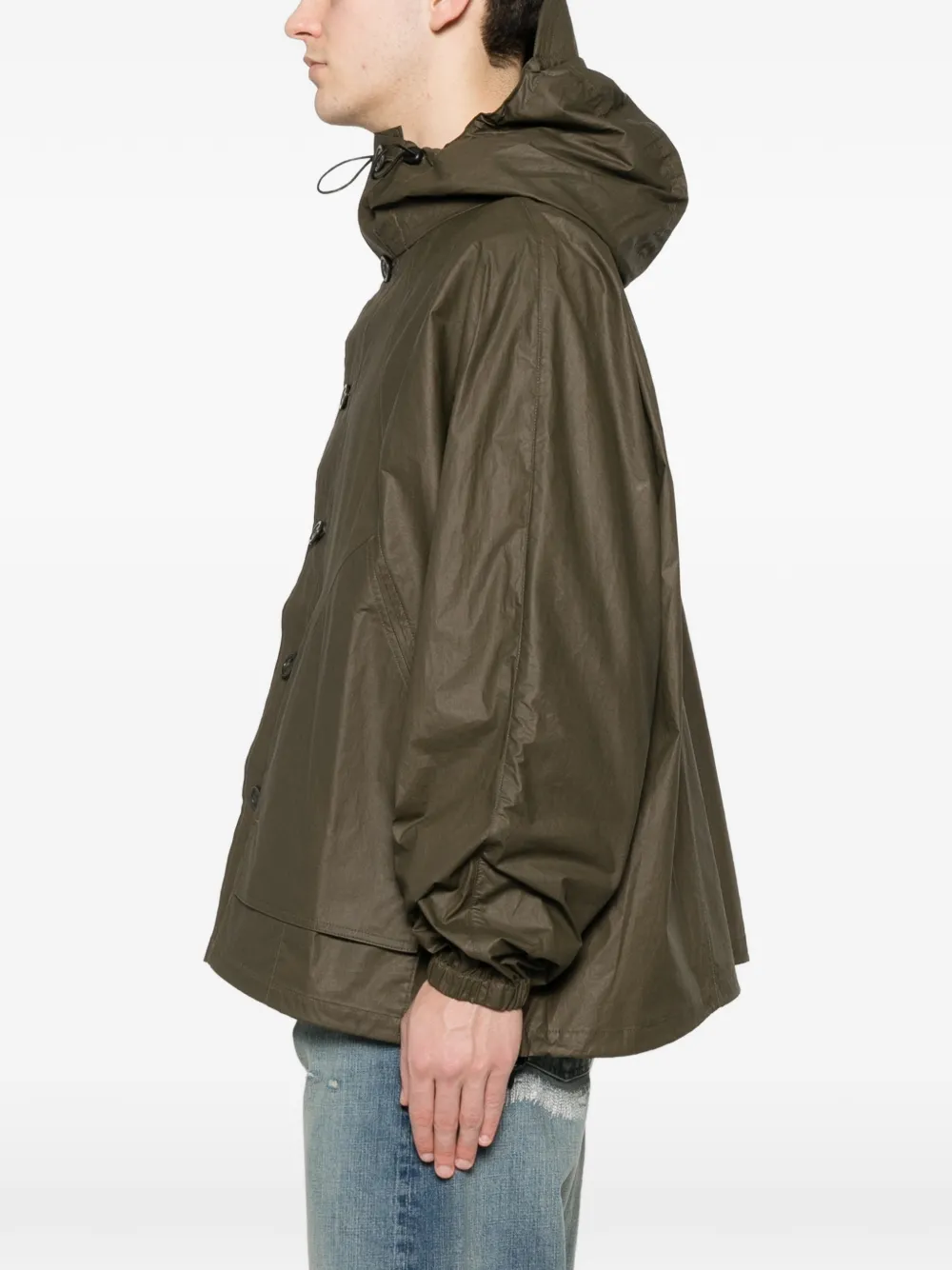  Ymc Green Hooded Jacket 