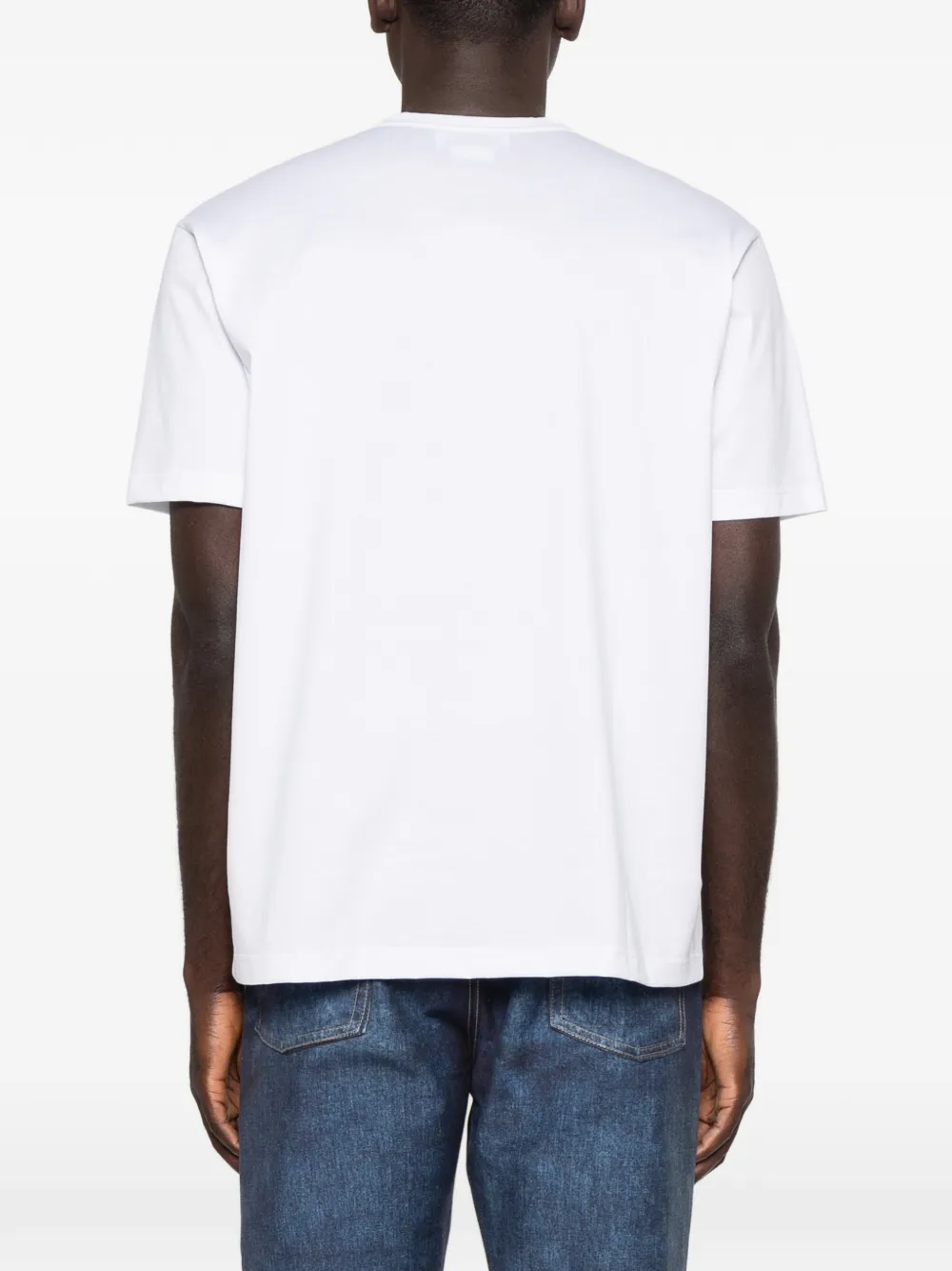 Junya Watanabe MAN T-shirt met grafische print Wit