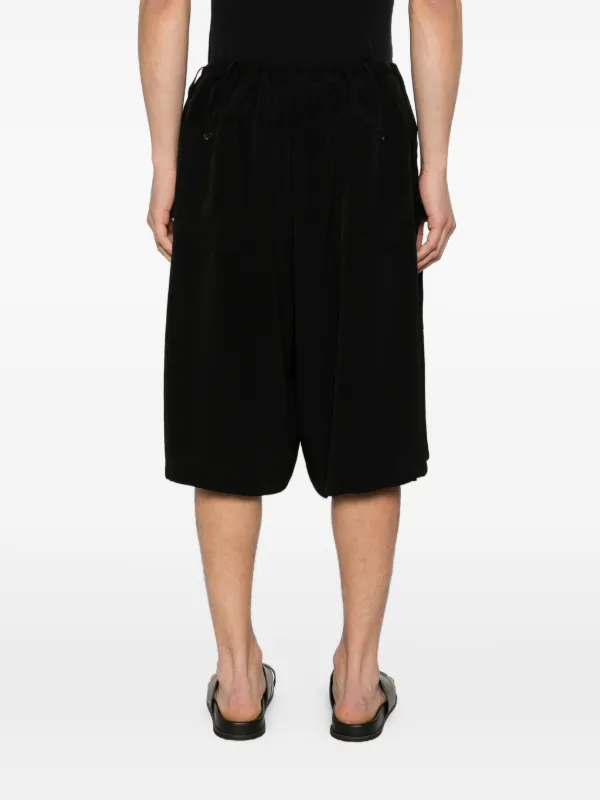Yohji Yamamoto side-pocket Shorts | Black | FARFETCH