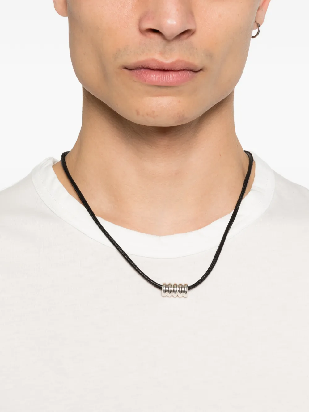 Yohji Yamamoto Katoenen T-shirt Wit
