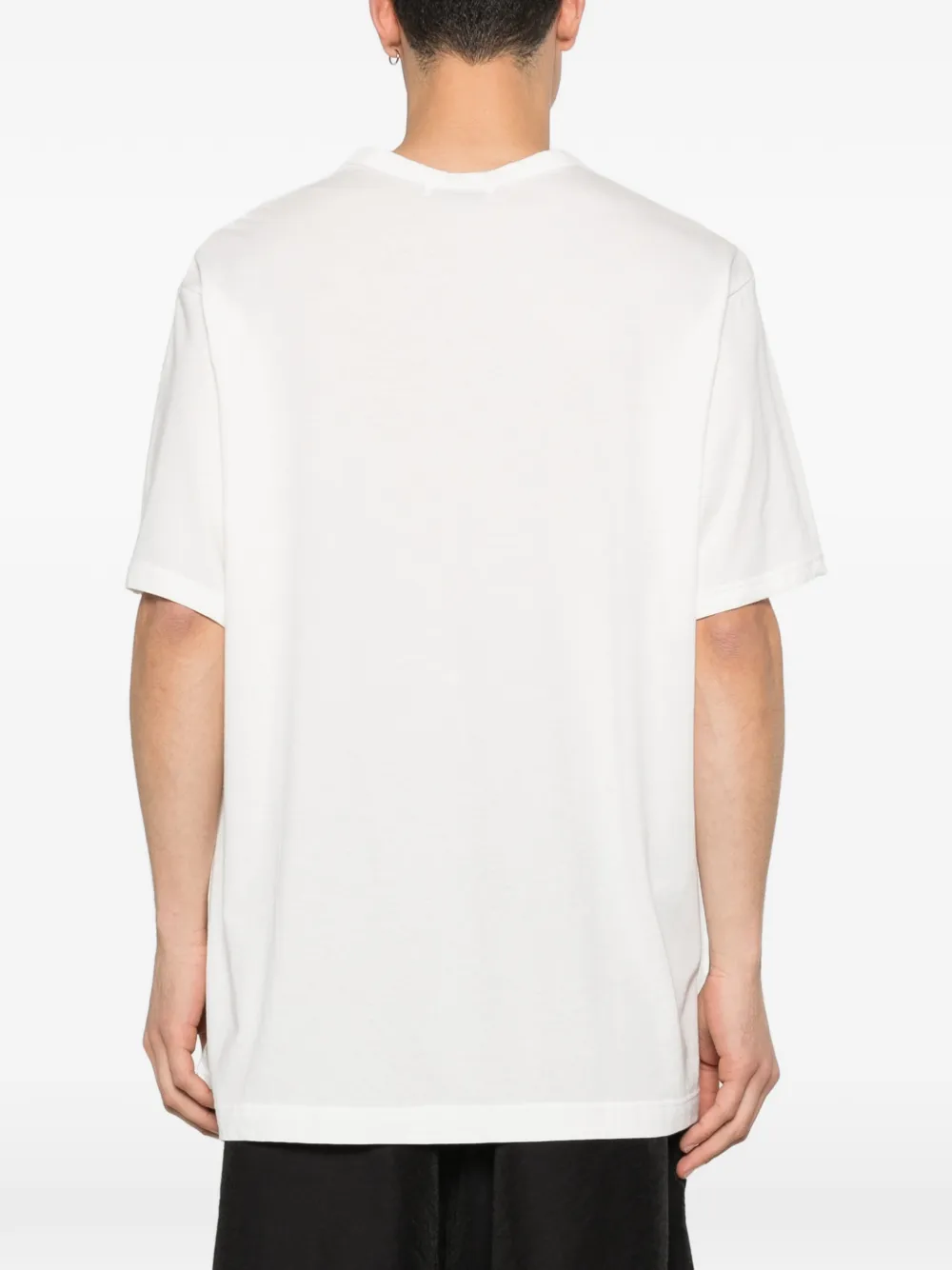 Yohji Yamamoto Katoenen T-shirt Wit