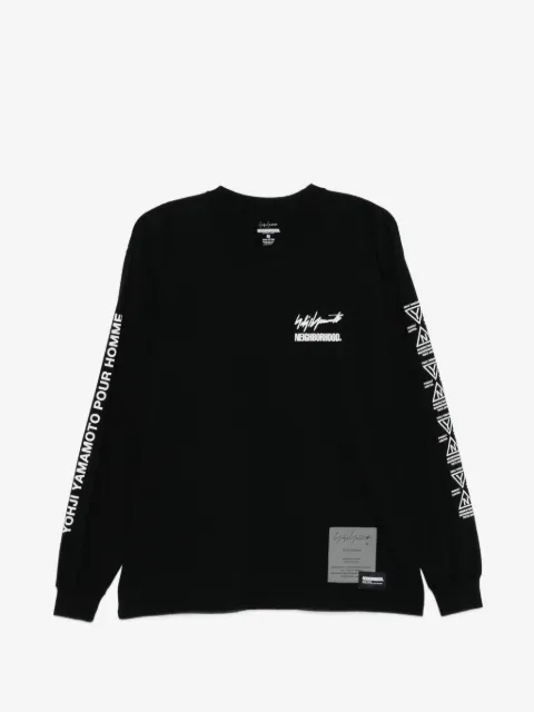 Yohji Yamamoto x Neighborhood long-sleeve sweatshirt