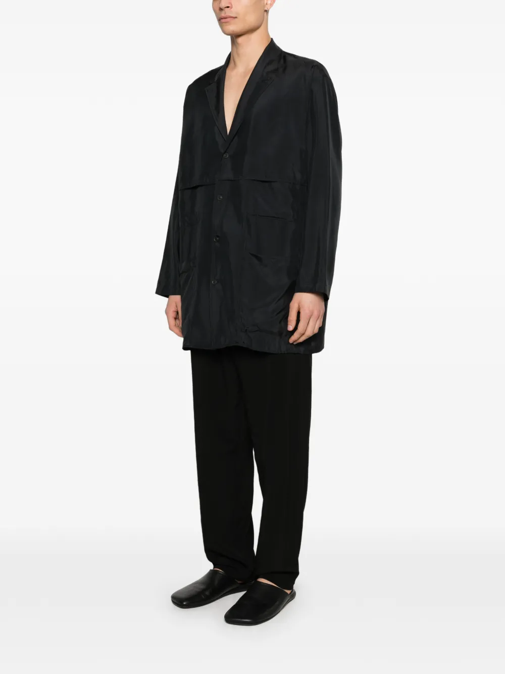 Patch-Pocket Coat
