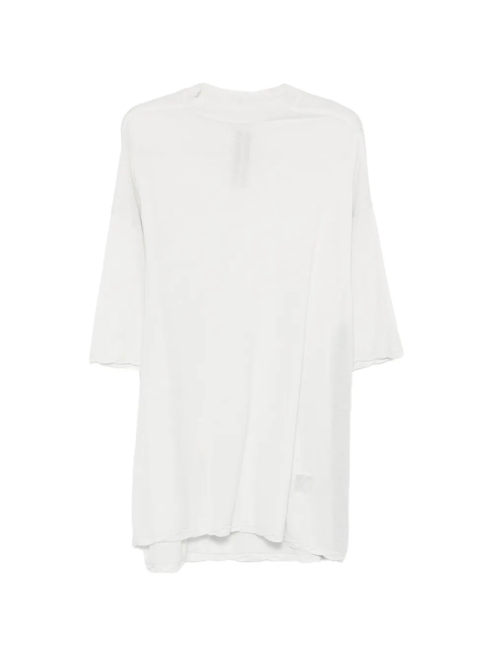 Rick Owens DRKSHDW ribbon cotton T-shirt - Bianco