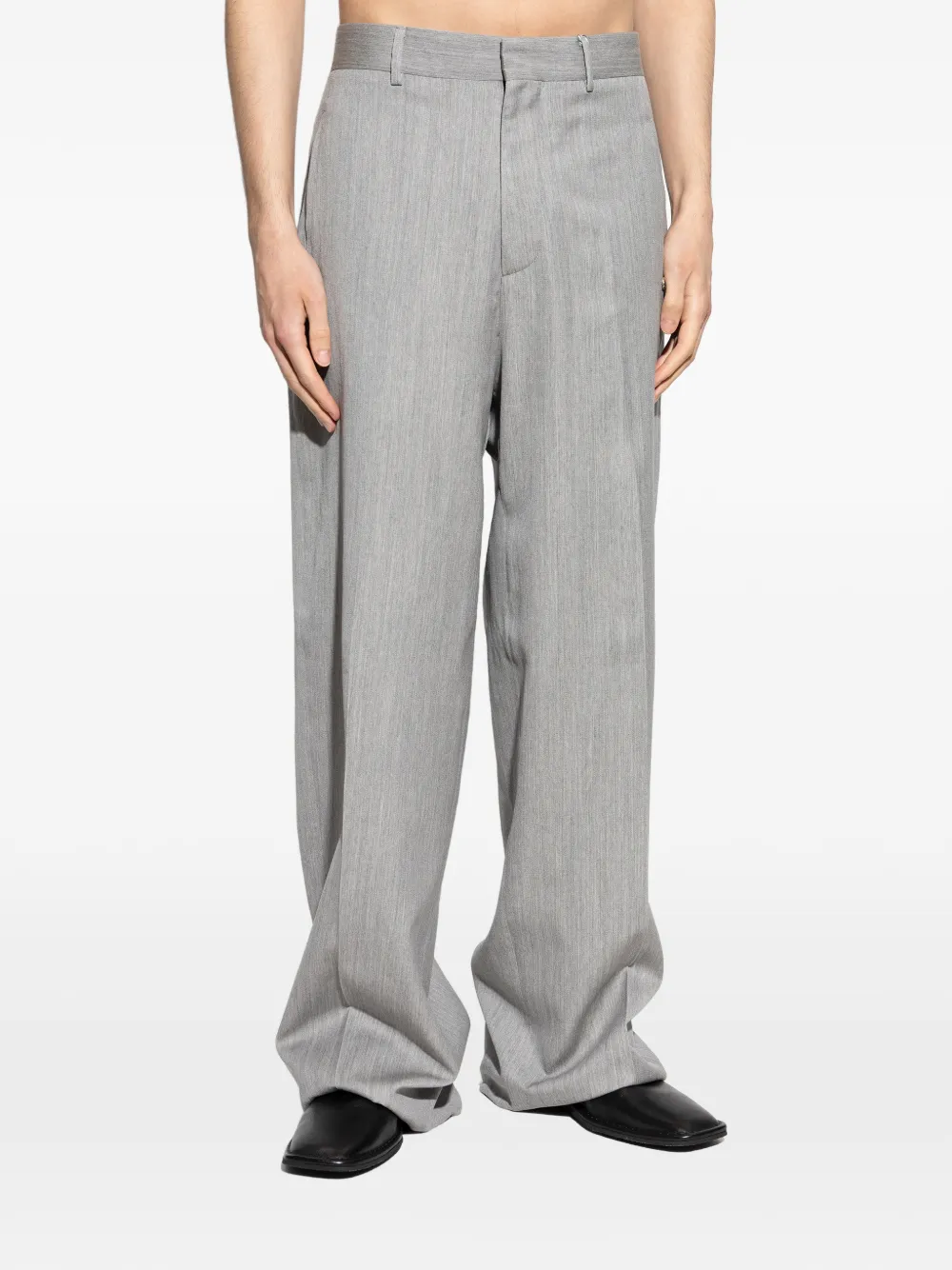  Amiri Belt-loops Trousers - Grey 