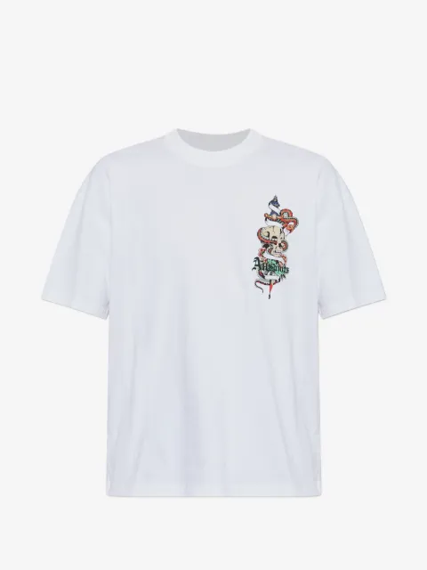 AllSaints skull snake graphic T-shirt