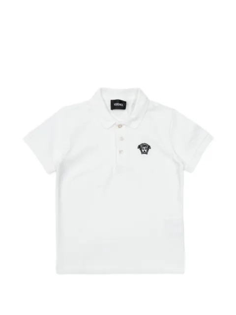 Versace Kids playera tipo polo bordada