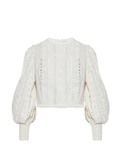 AllSaints top de encaje Hart