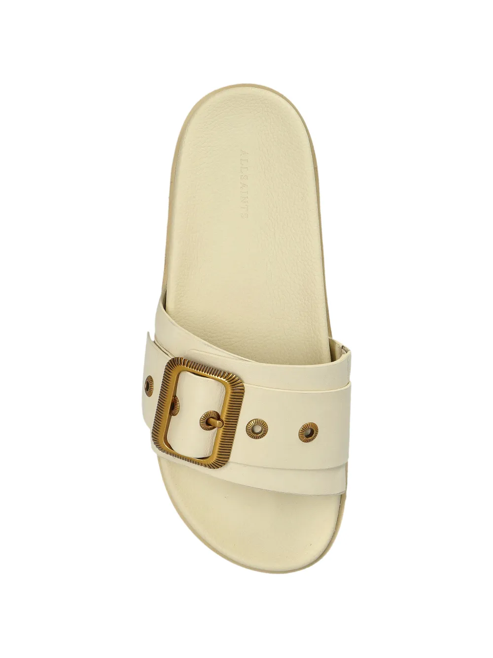 AllSaints Ellie sandalen met gesp Wit