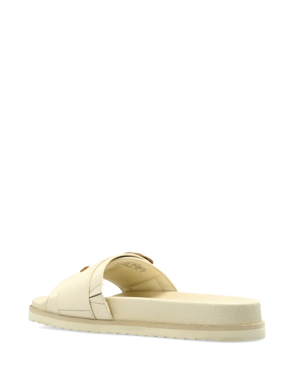 AllSaints Ellie sandalen met gesp Wit