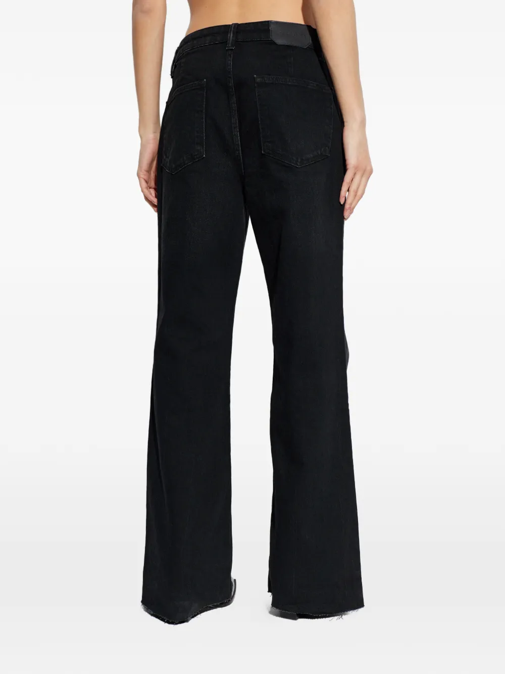 AllSaints Ember flared denim jeans Zwart