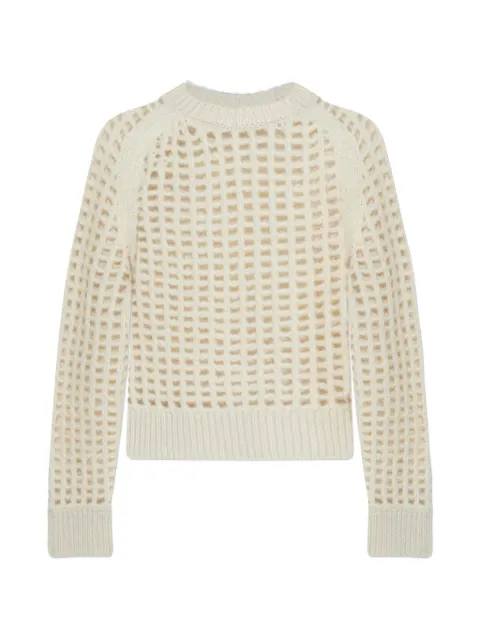 AllSaints Suniva open-stitch sweater