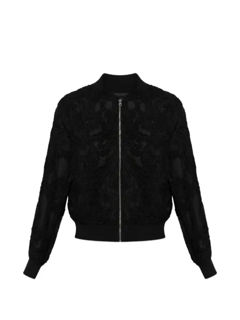 AllSaints zip-fastening jacket