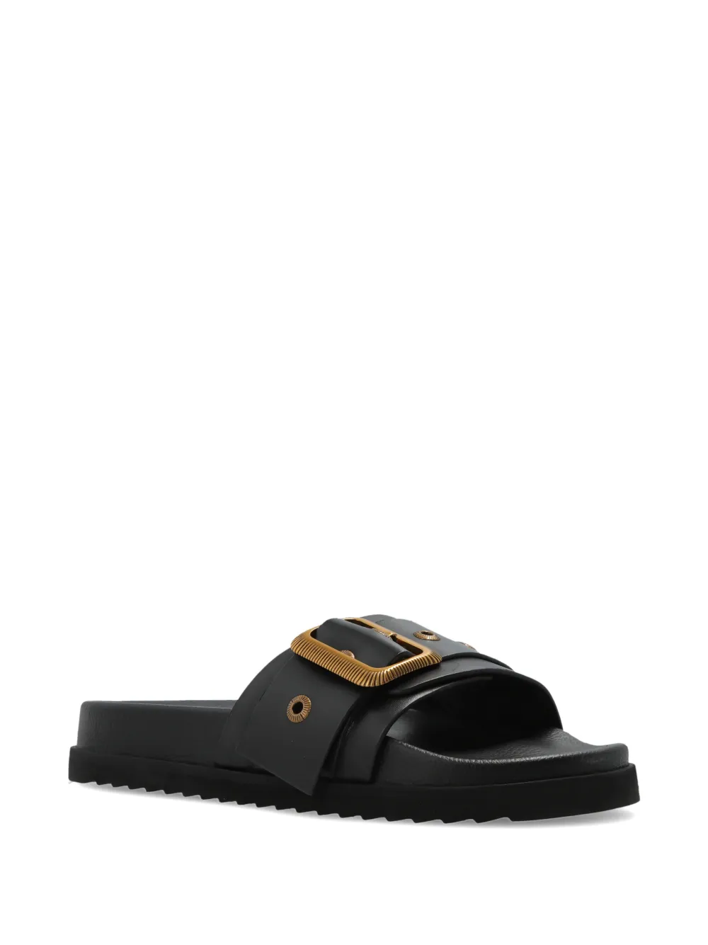AllSaints Ellie sandalen met gesp Zwart
