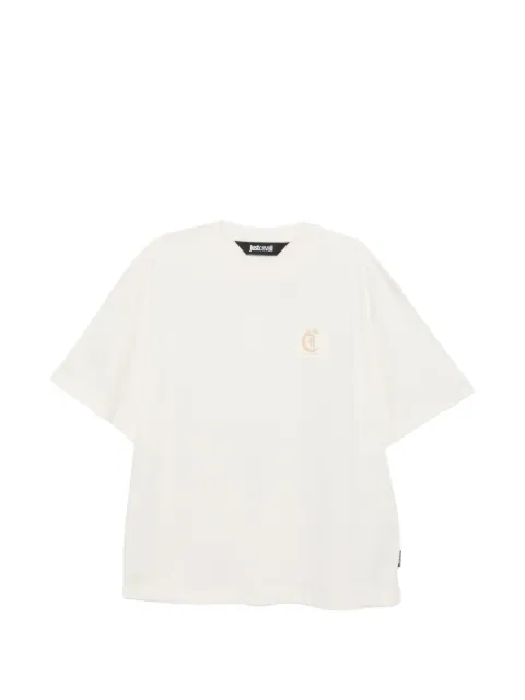 Just Cavalli patch T-shirt
