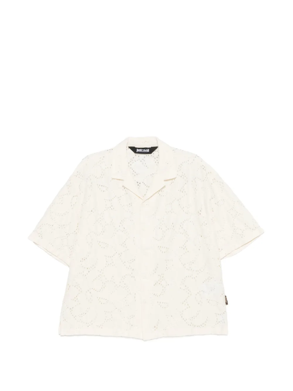 Just Cavalli eyelet shirt - Toni neutri