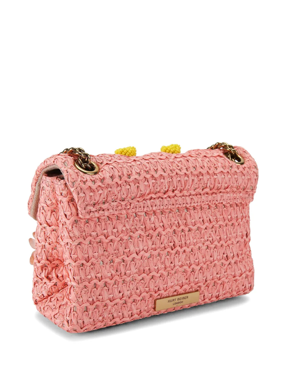 Mini Raffia Kensington Shoulder Bag