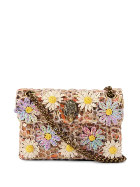 Kurt Geiger London Kensington floral-appliqué shoulder bag