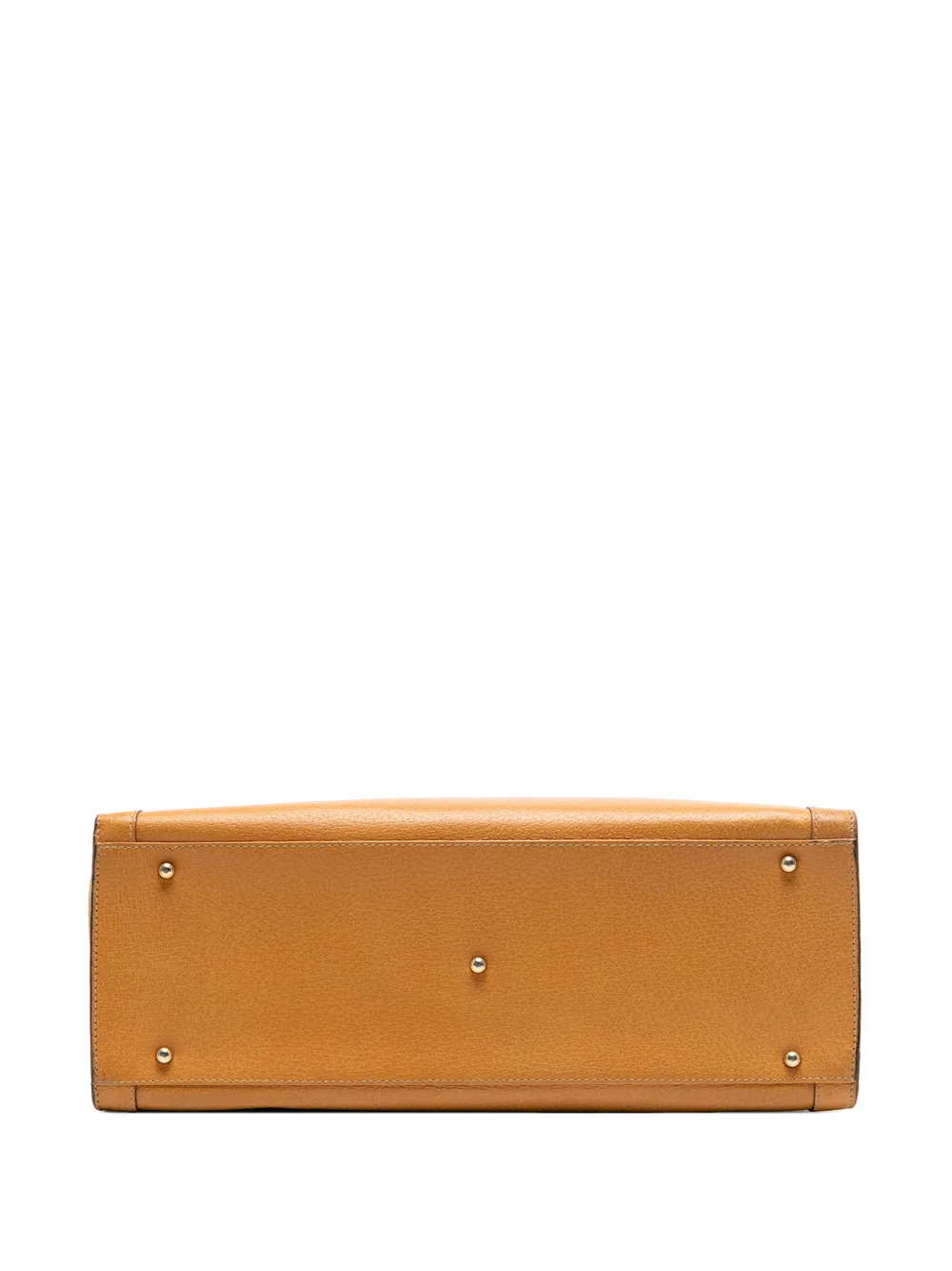 20th Century Medium Leather Bamboo Diana Tote Bag