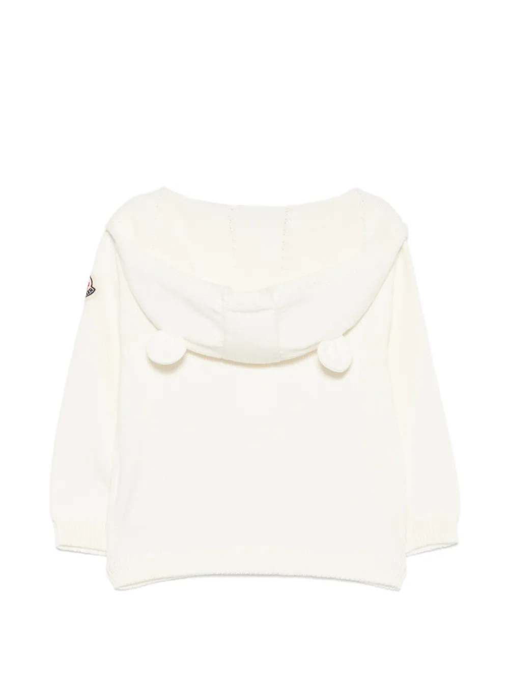 Moncler Enfant Vest met beerapplicatie Beige