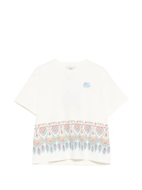 ETRO KIDS playera con logo bordado