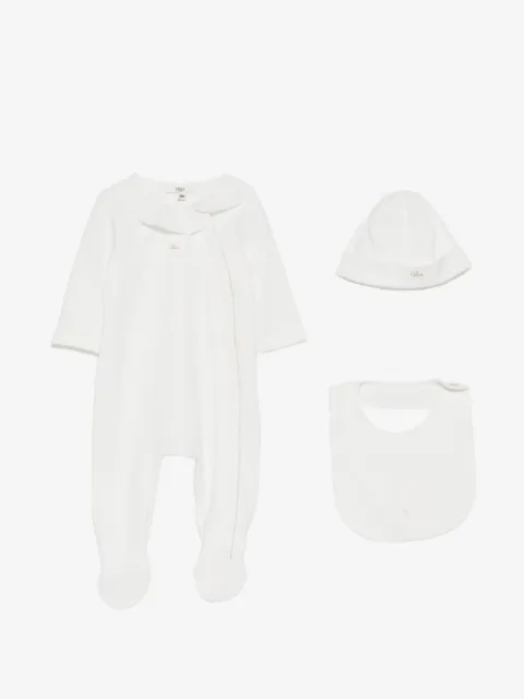 Chloé Kids pyjamas med logo (sæt med tre)