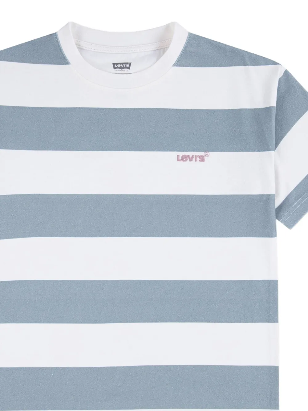  Levi's Kids Striped Logo T-shirt - Blue 