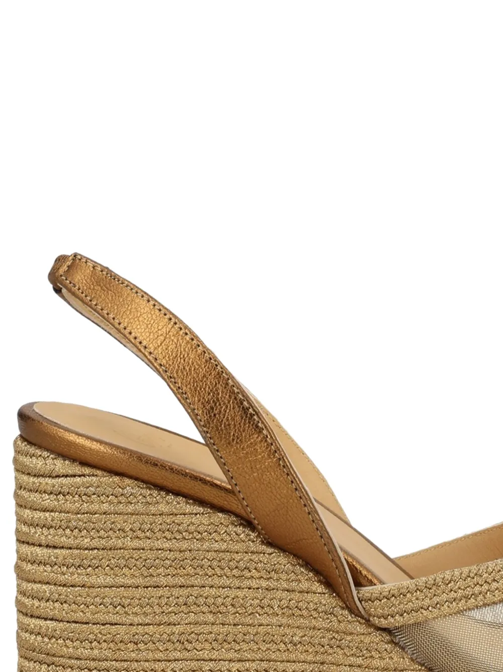 Castañer Betty espadrilles met vierkante neus Beige