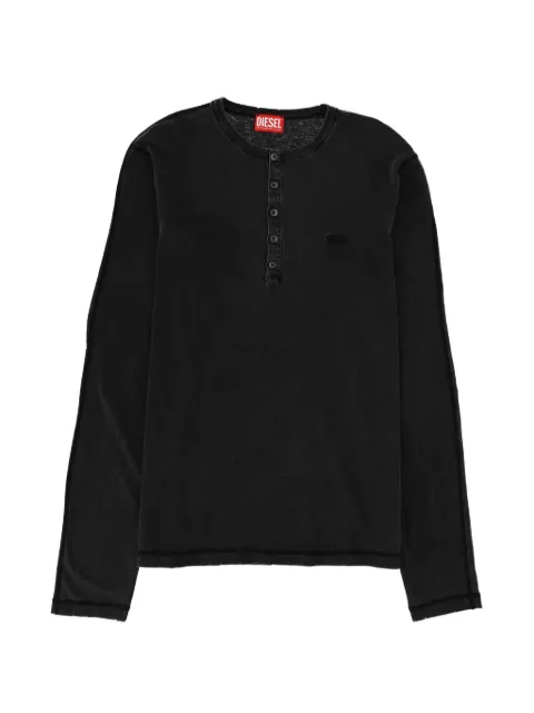 Diesel T-Mind buttoned long-sleeve T-shirt