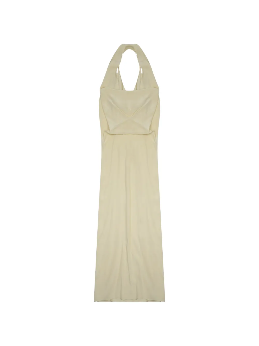 Alysi silk midi dress - Yellow