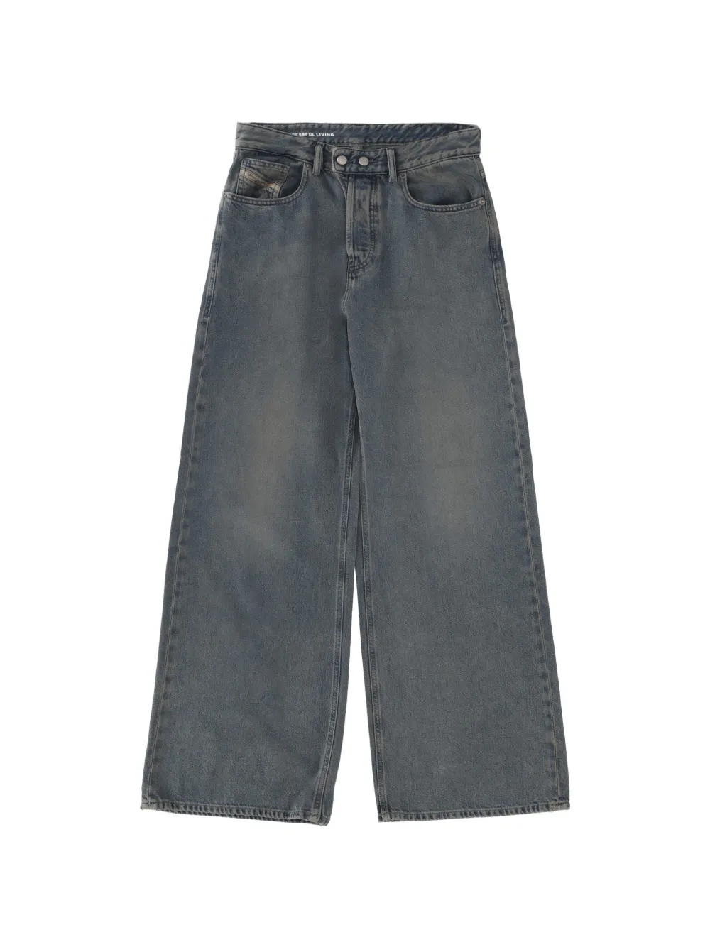 Diesel 1996 D-sire wide-leg denim jeans - Blu