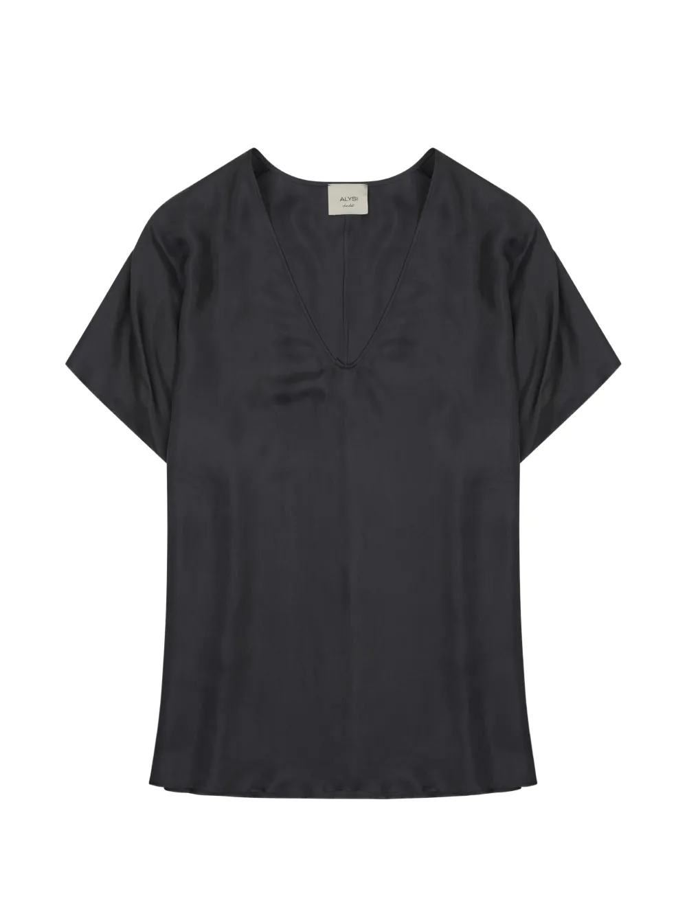 Alysi silk blouse - Grigio