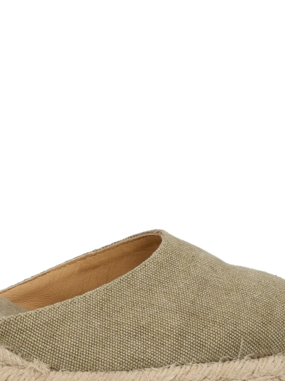 Castañer Carol ankle-strap heeled espadrilles Groen