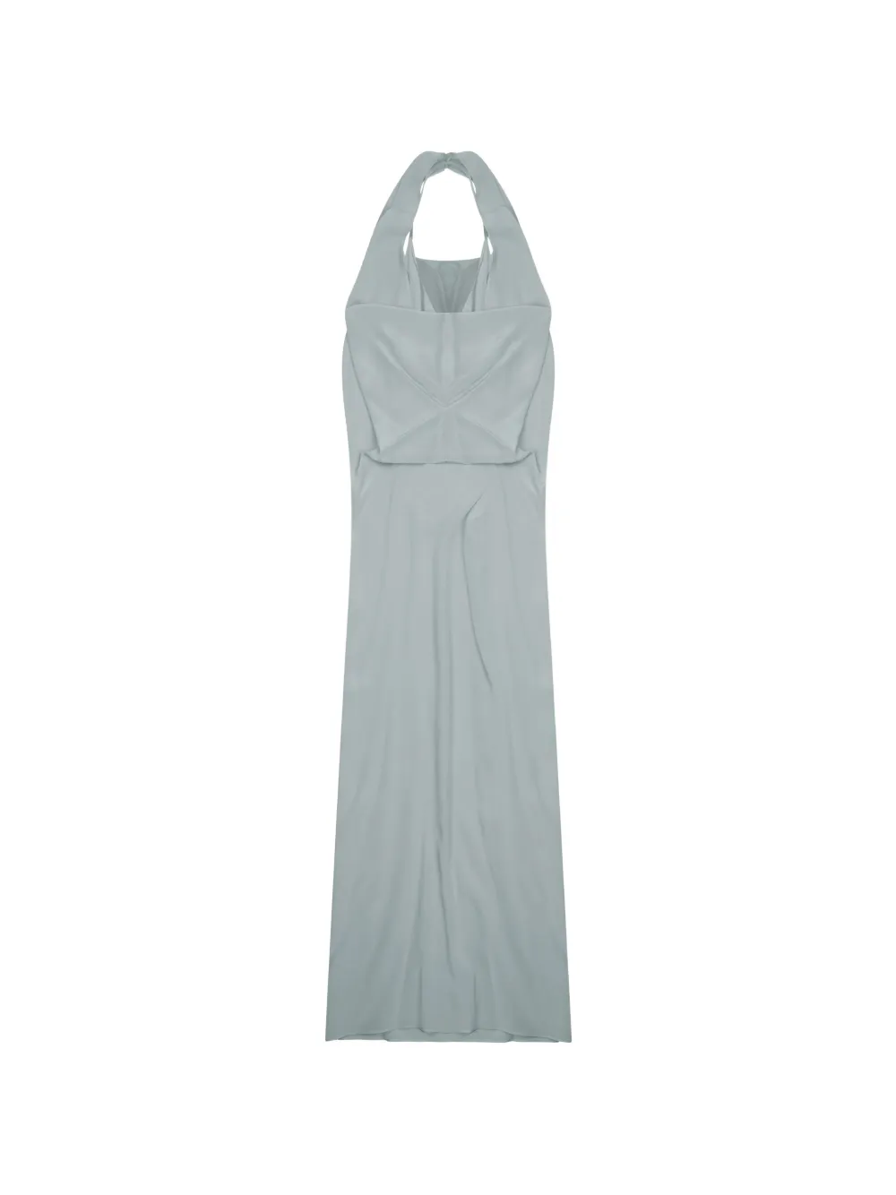 Alysi silk maxi dress - Grey